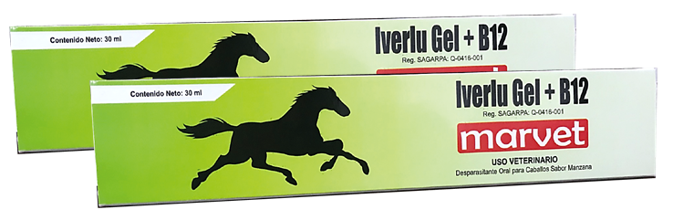 IVERLU GEL+B12 30ML - MARVET