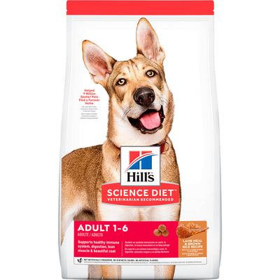 Hill's Science Diet Adult Original Lamb and Rice Alimento Seco para Perro