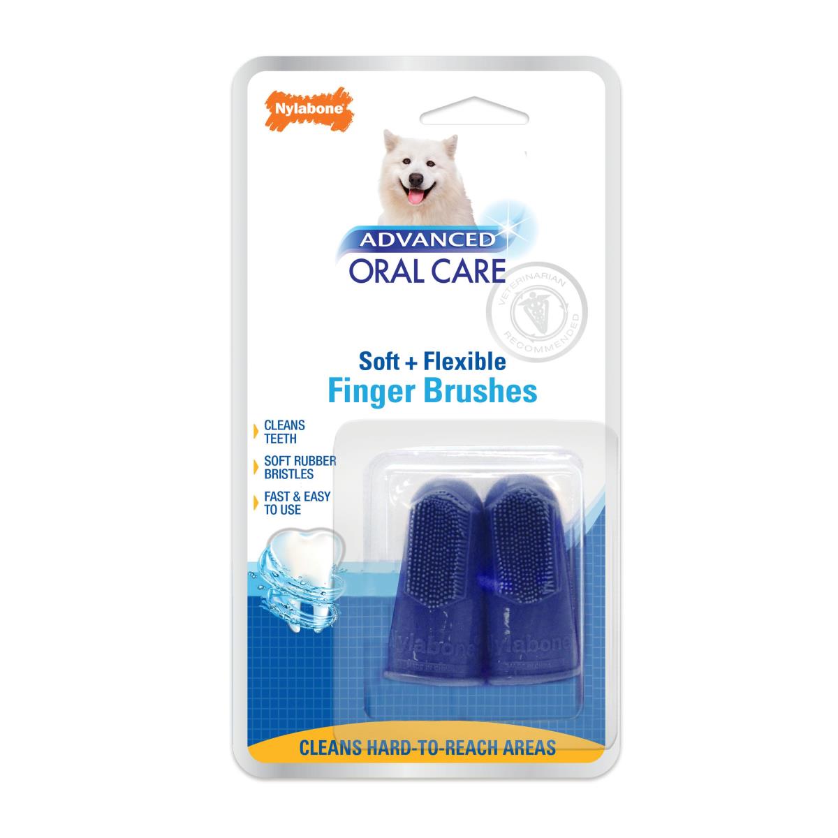Nylabone Cepillo-Dedal Advanced Oral Care 2pzas