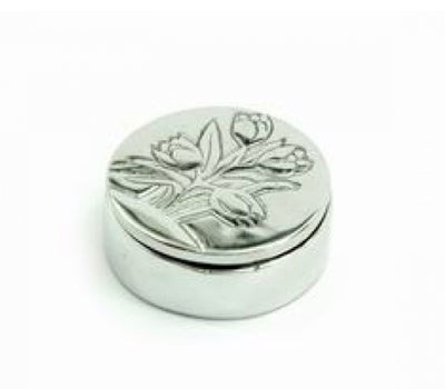 Urna de pewter con Tulipán