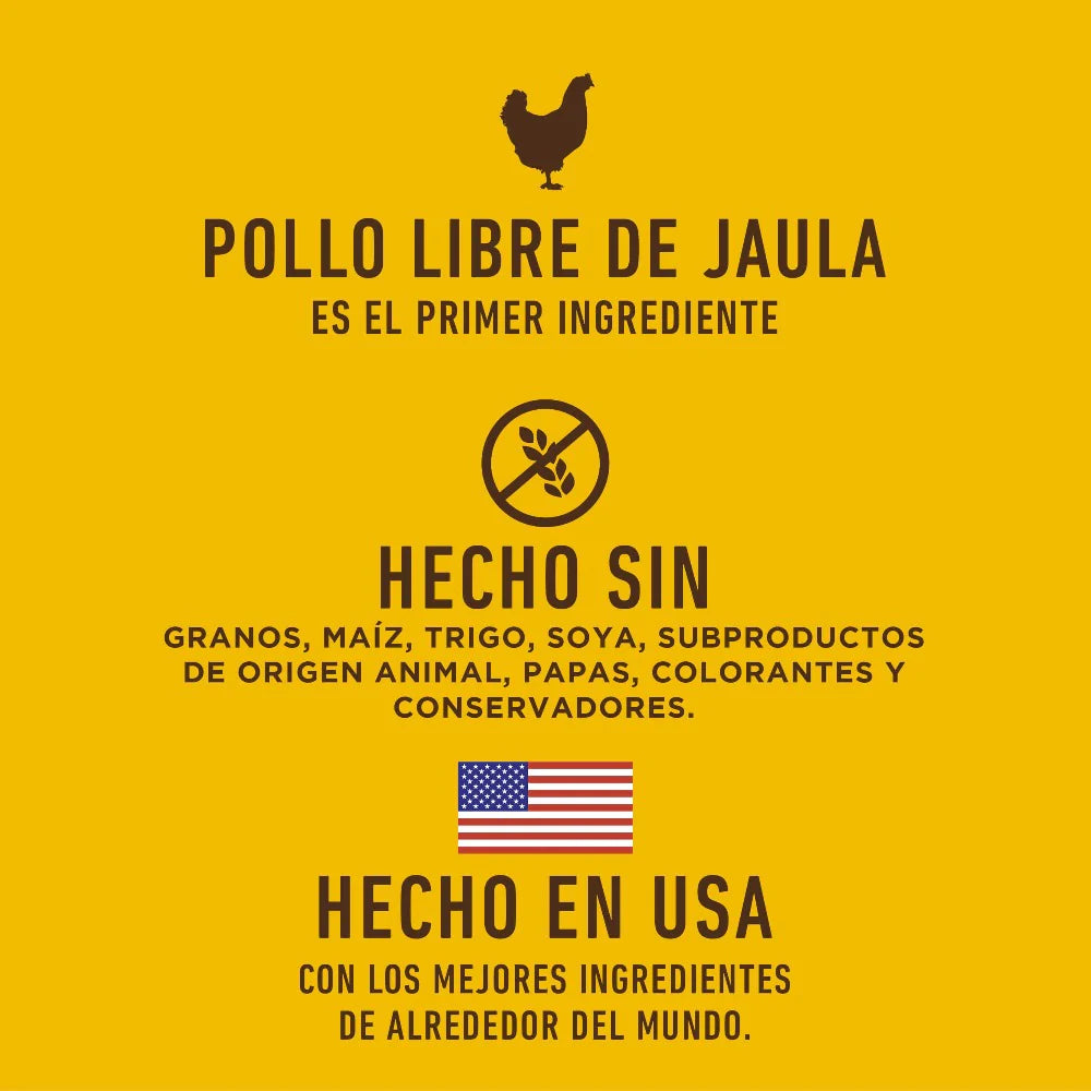 INSTINCT POLLO (PERROS) LIBRE DE GRANOS