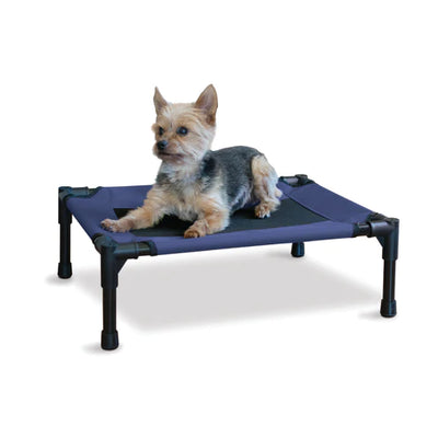 K&H Cama elevada azul marino para perro