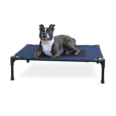 K&H Cama elevada azul marino para perro