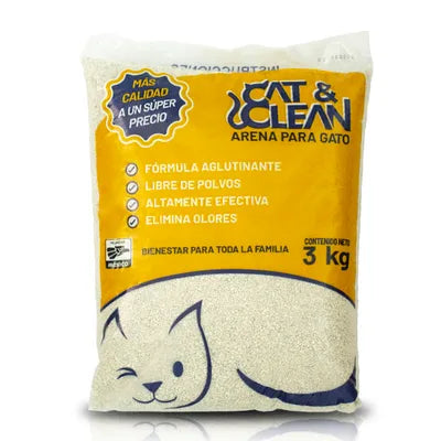 Arena para gato NATURAL Cat & Clean