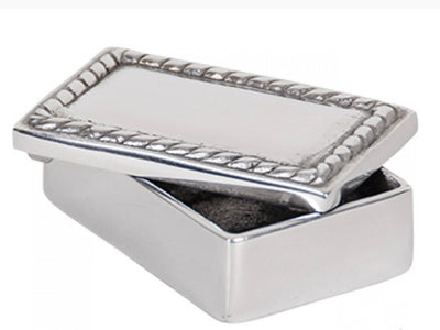 Urna de Pewter Caja con Cordón