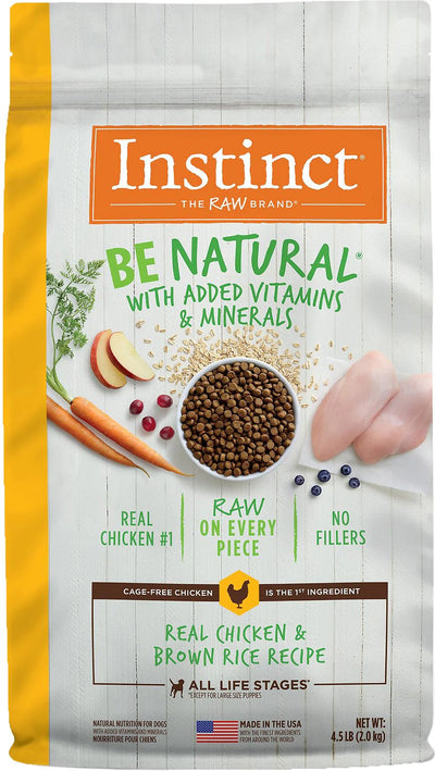 Instinct Raw Boost Alimento Natural  Receta Pollo y Arroz para Perro