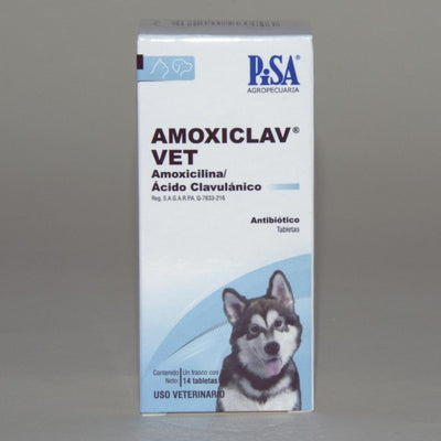 AMOXICLAV VET C/14 TABS - PISA