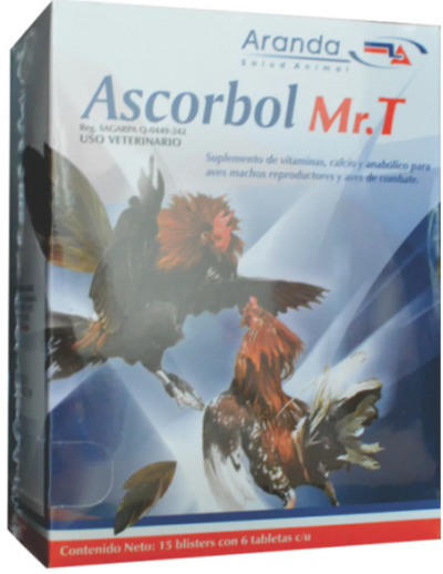 Ascorbol  Mr.T blister C/6 TAB 350 MG