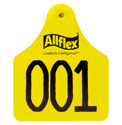 Arete Allflex Grande Amarillo S/N