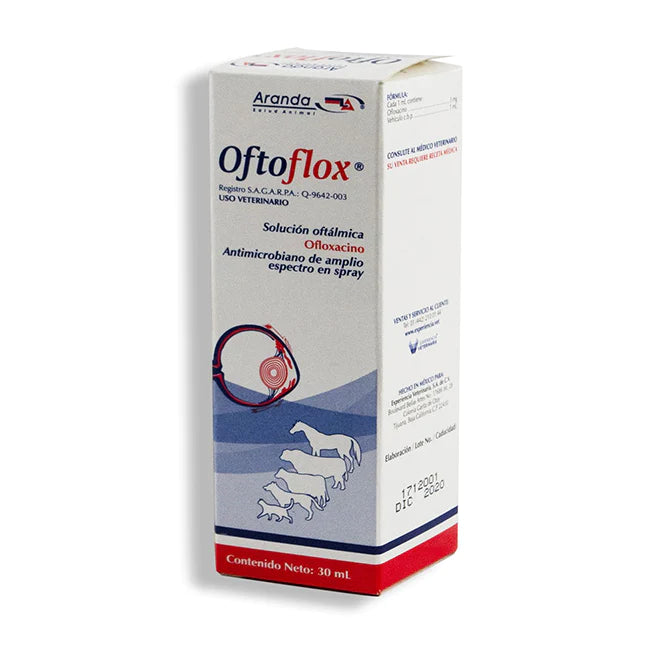 OFTOFLOX OTICO 30 ML - PETS