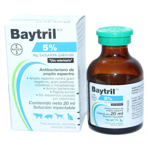BAYTRIL 5% INYECTABLE - BAYER