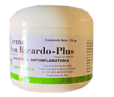 CREMA DON RICARDO PLUS 120 ML