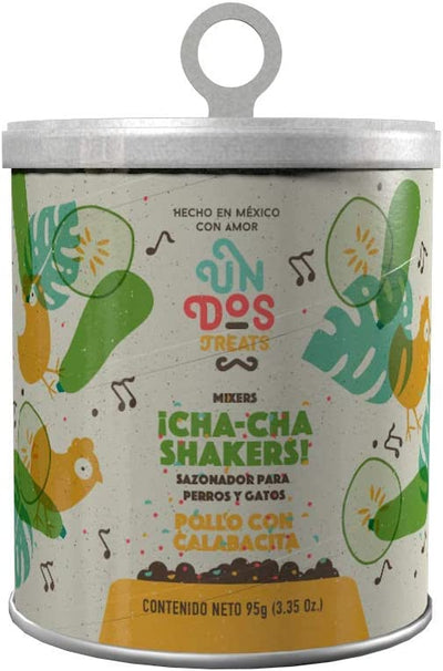 UN DOS TREATS - ¡CHA-CHA-SHAKERS POLLO CON CALABACITA 95GR