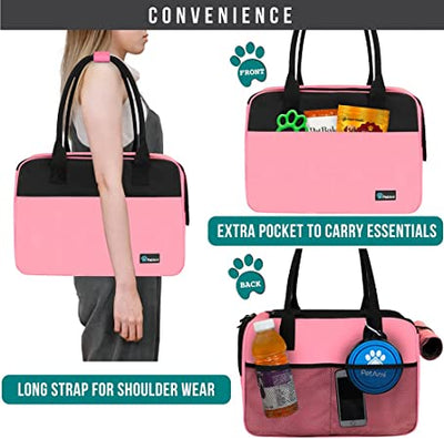 Transportin para perro chico (chihuahua) varios colores