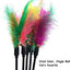 Juguetes de plumas de gato, varita interactiva para gatos