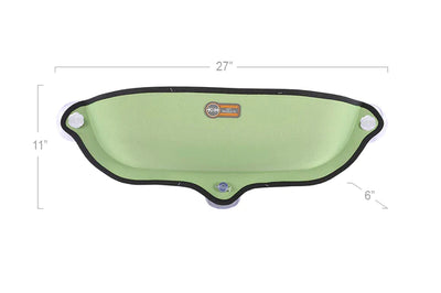 K&H Cama de ventana color verde para gato