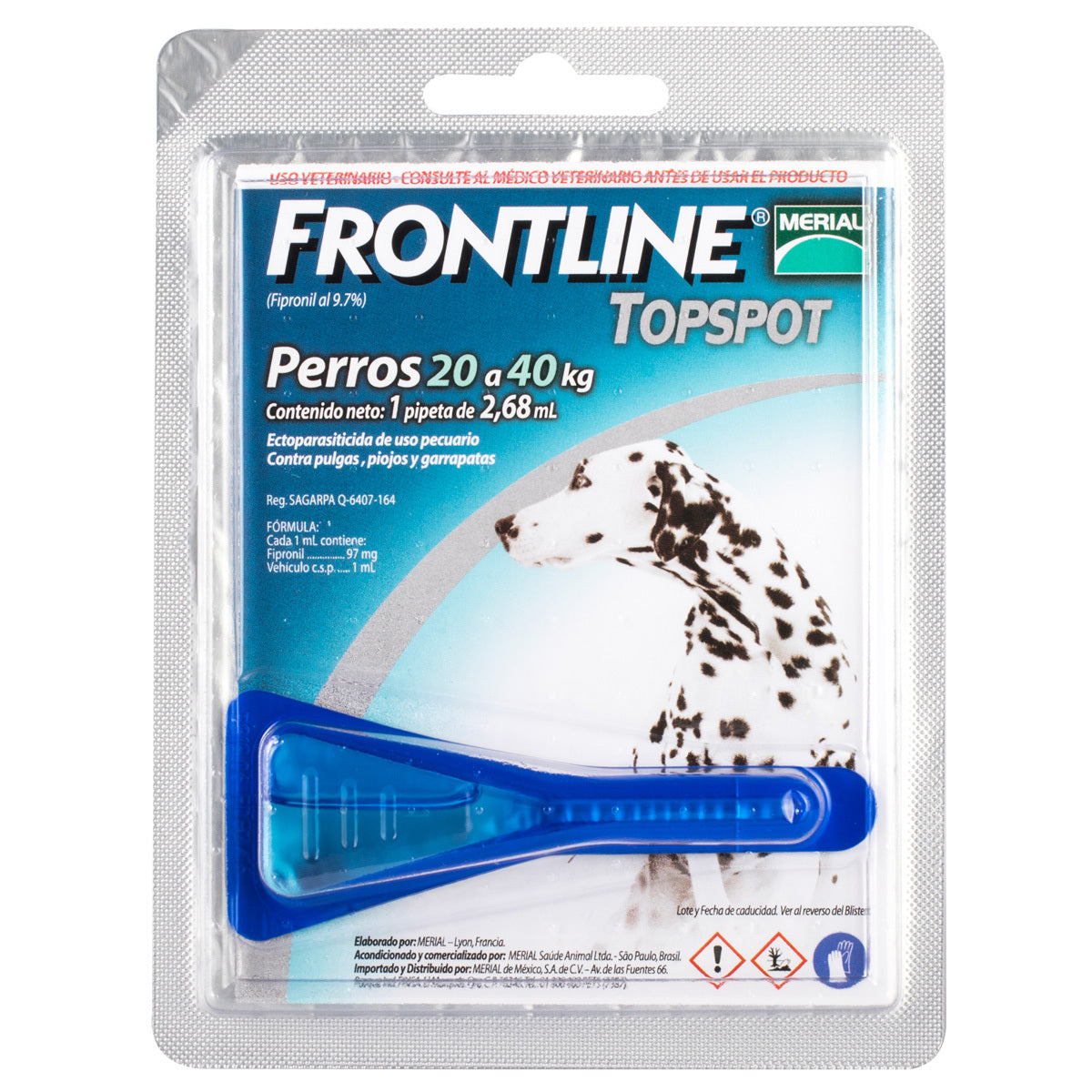 FRONTLINE TOP SPOT PERROS