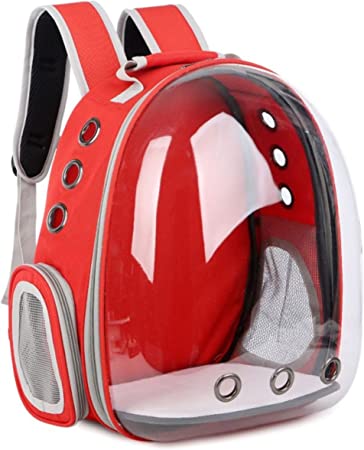 Mochila transportadora con ventana