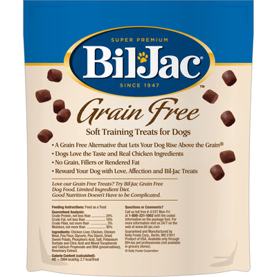 Bil-Jac Premios de Entrenamiento para Perro Grain Free Fórmula Pollo y Camote