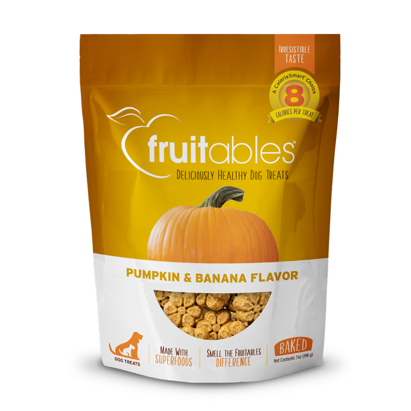 Premios naturales Fruitables Calabaza y Plátano