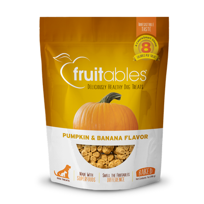 Premios naturales Fruitables Calabaza y Plátano