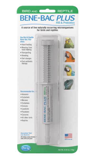 Bene-Bac® Plus en Gel para aves y reptiles, Pro Pack