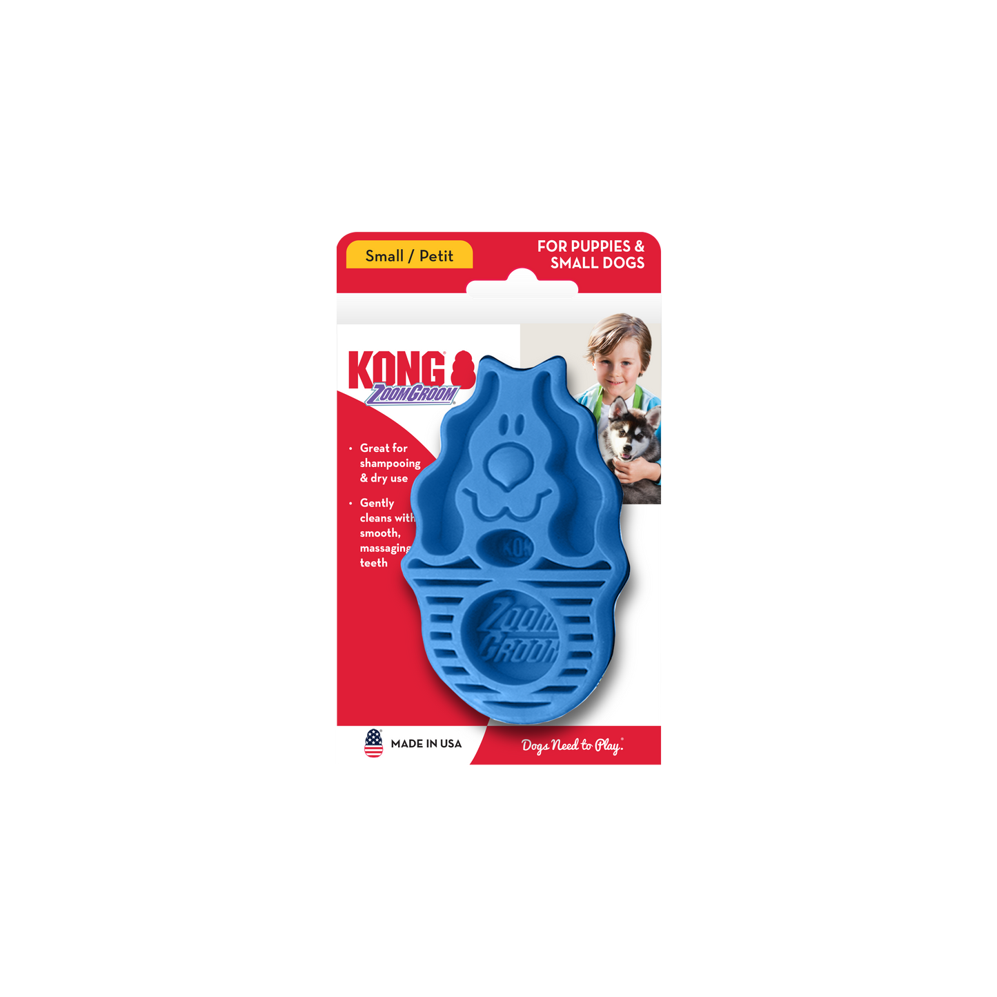 KONG Zoomgroom Boysenberry