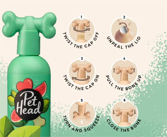 Pet Head Shampoo Desenredante Furtastic Sandía con Manteca de Shea Perro 475ml