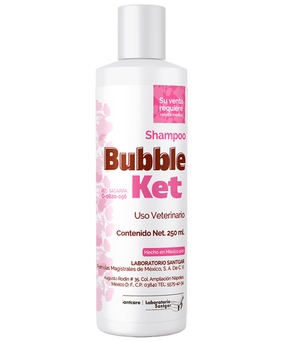 BUBBLE KET SHAMPOO - SANTGAR