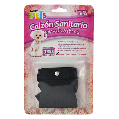 CALZÓN SANITARIO PARA HEMBRA FANCY PETS