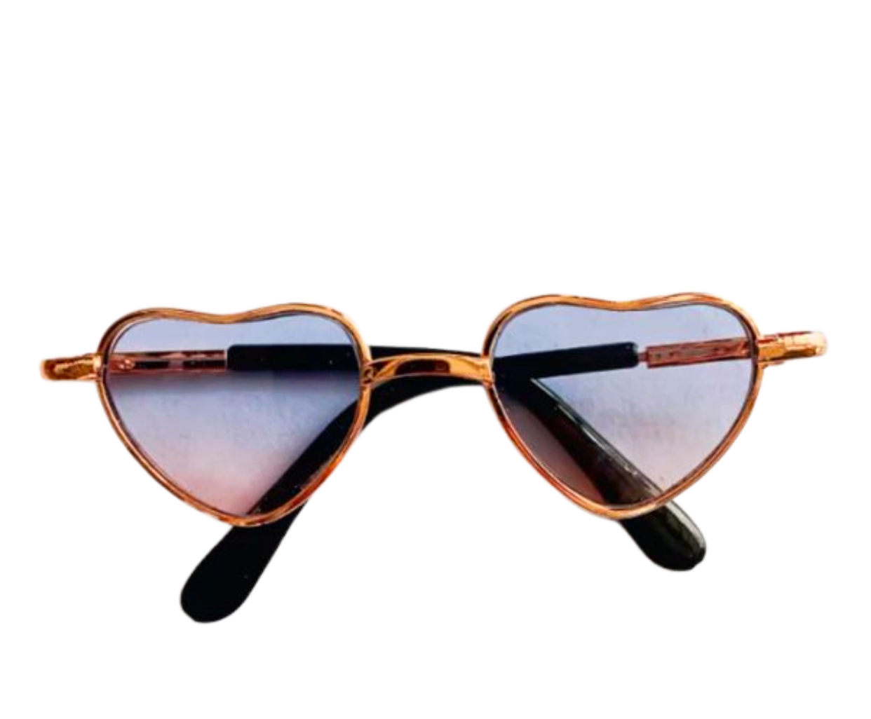 SV03 Lentes de corazón color lila Paw Pets