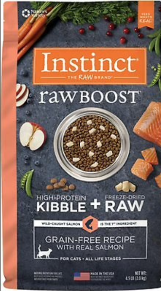 Instinct Raw Boost Whole Grain Salmón