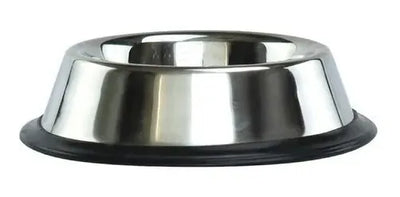 Grand Pet Plato Tazón Comedero Para Perros Antiderrapante Acero