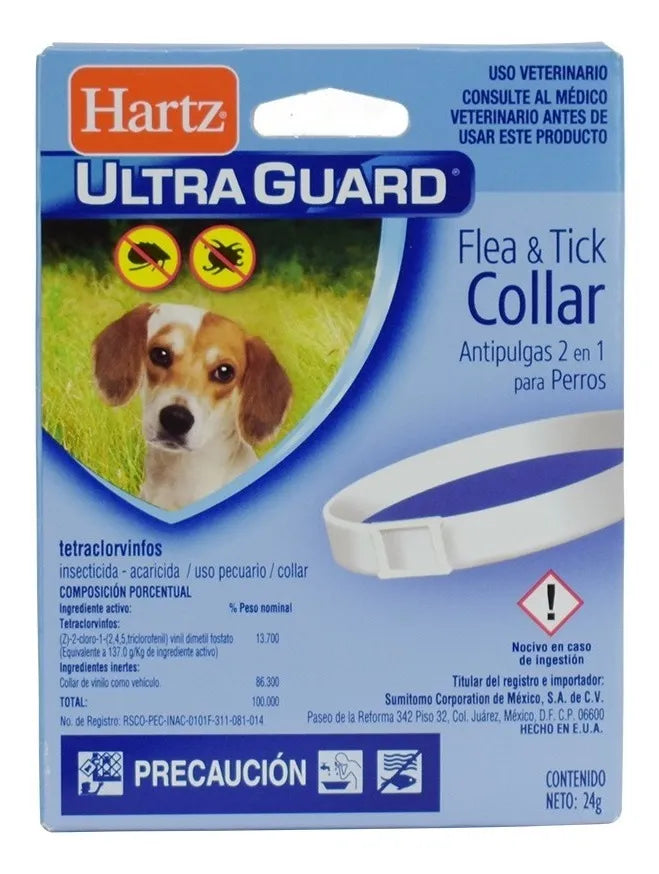 Hartz Collar 2 En 1 Antipulgas Garrapatas Perros Adulto
