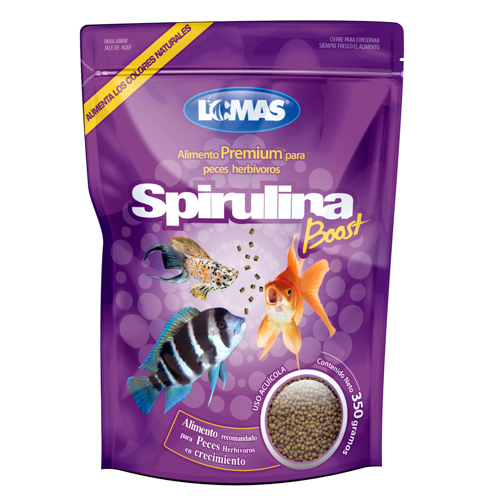 ALIMENTO SPIRULINA BOOST PARA PECES