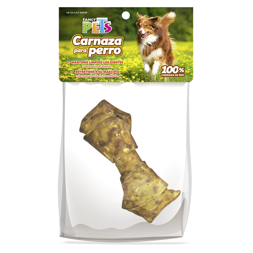 Fancy Pets Carnaza Sabor Cacahuate 4-5 IN