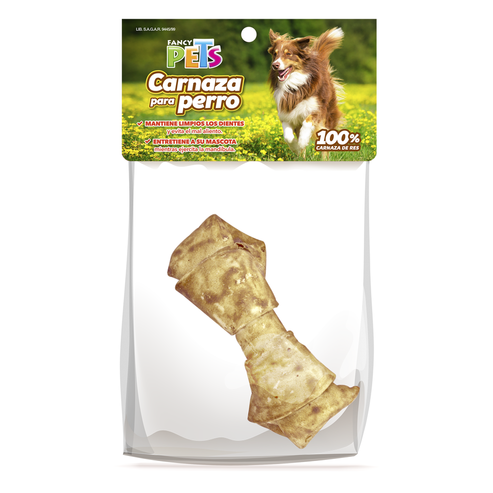Fancy Pets Carnaza Sabor Tocino (4-5 IN)
