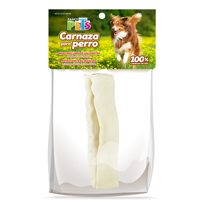 Fancy Pets Rollo de Carnaza Natural 5-6 IN