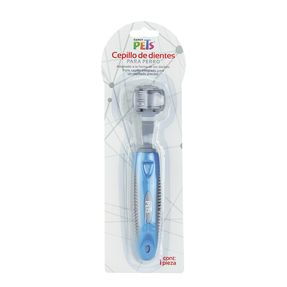 CEPILLO DE DIENTES P/PERRO FANCY PETS