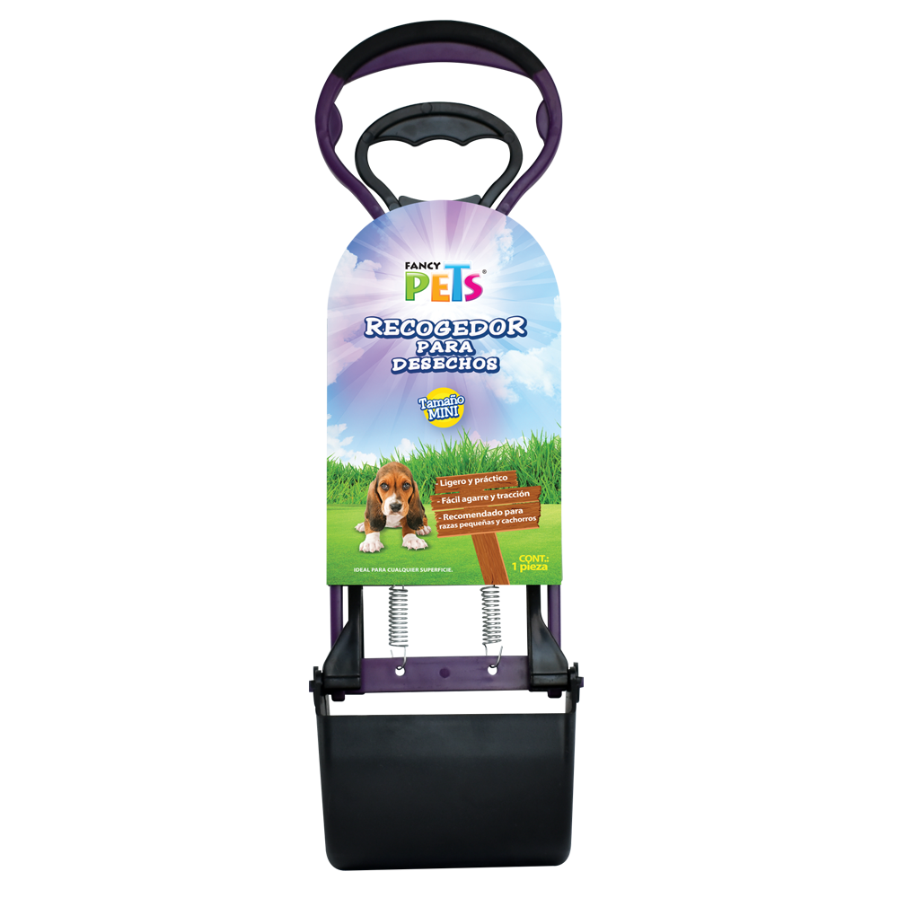 RECOGEDOR P/DESECHOS FANCY PETS