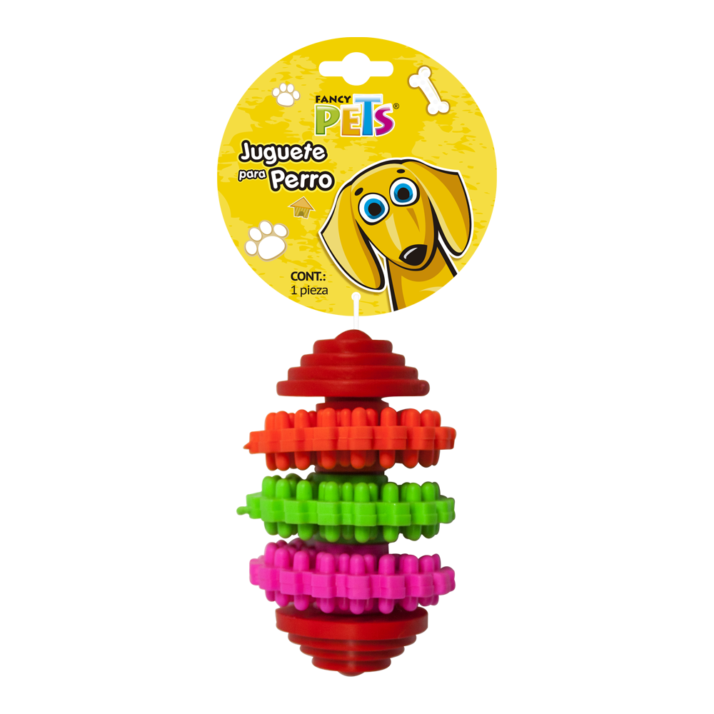 JUGUETE ENGRANES DE CAUCHO FANCY PETS