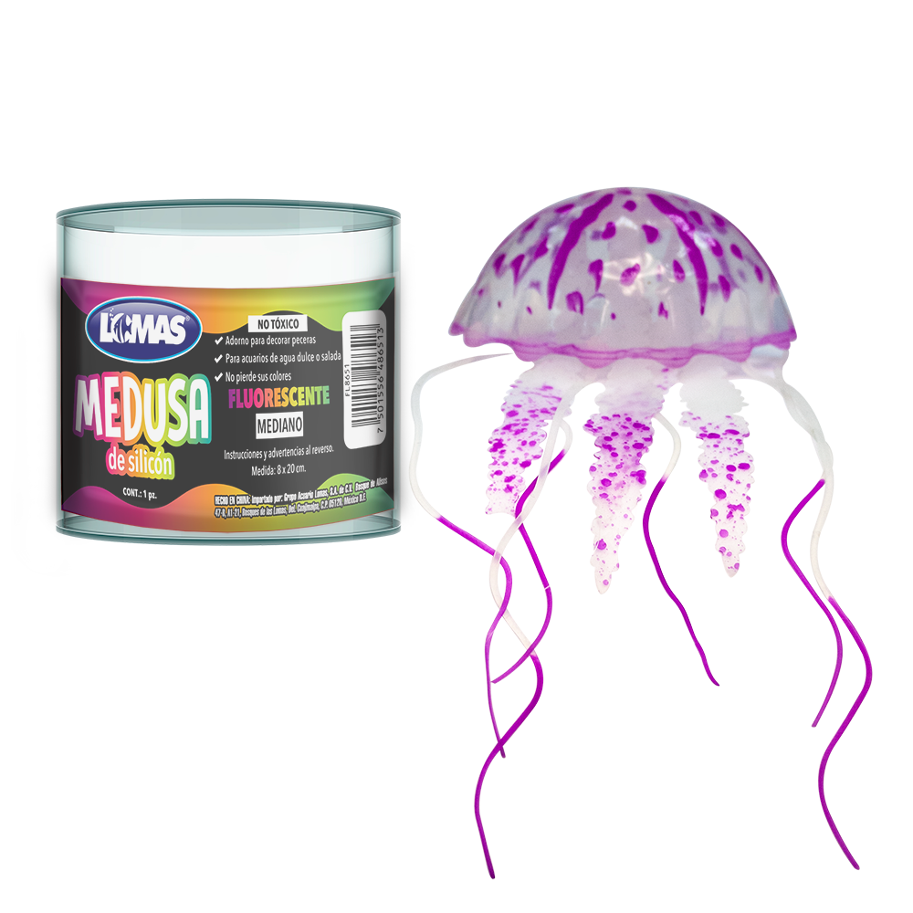 MEDUSA FLUORESCENTE COLORES SURTIDOS