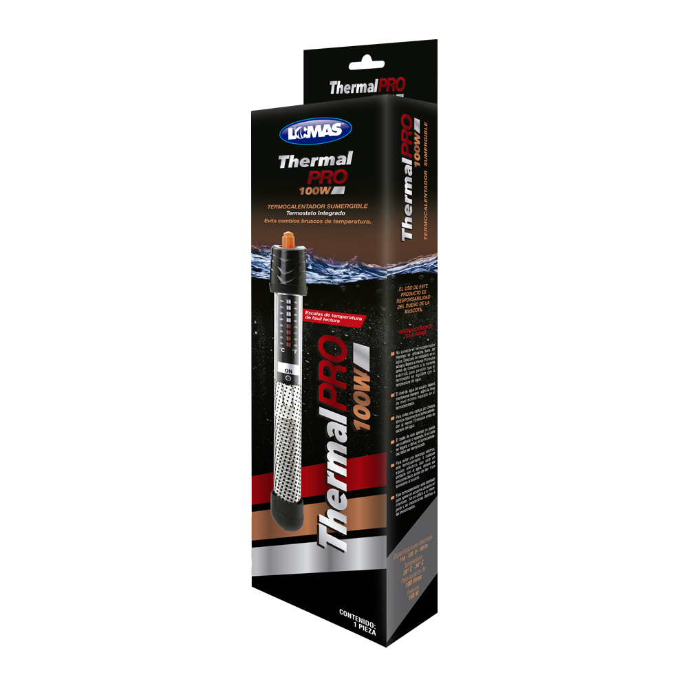 CALENTADOR SUMERGIBLE C/TERMOSTATO THERMALPRO