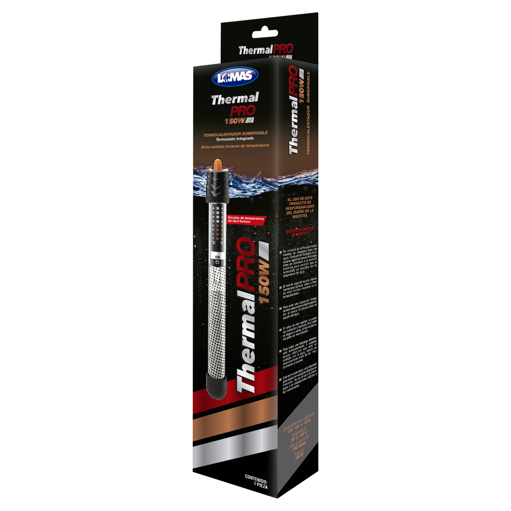 CALENTADOR SUMERGIBLE C/TERMOSTATO THERMALPRO