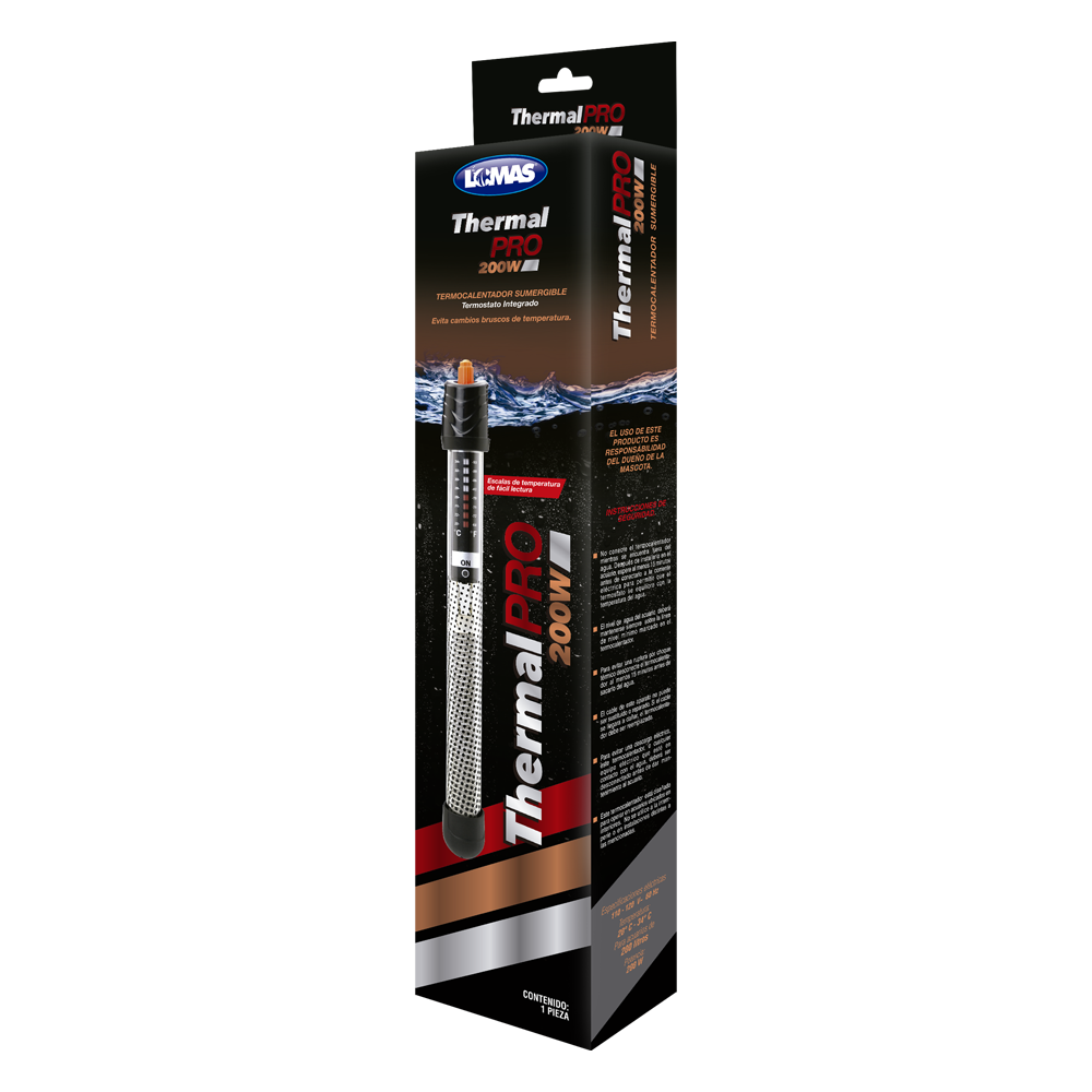 CALENTADOR SUMERGIBLE C/TERMOSTATO THERMALPRO