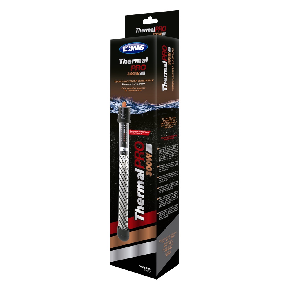 CALENTADOR SUMERGIBLE C/TERMOSTATO THERMALPRO