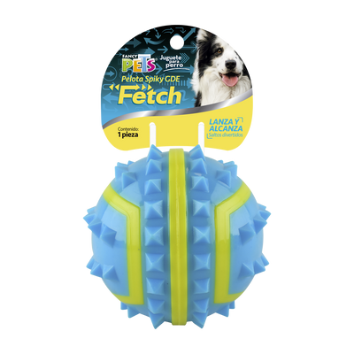PELOTA SPIKY FETCH FANCY PETS
