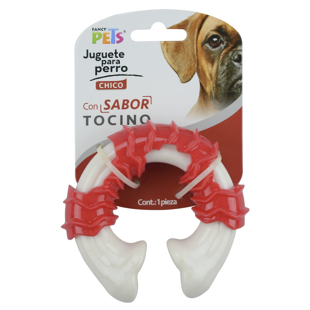 JUGUETE VERTEBRA SABOR TOCINO CHEW FANCY PETS