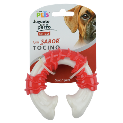 JUGUETE VERTEBRA SABOR TOCINO CHEW FANCY PETS