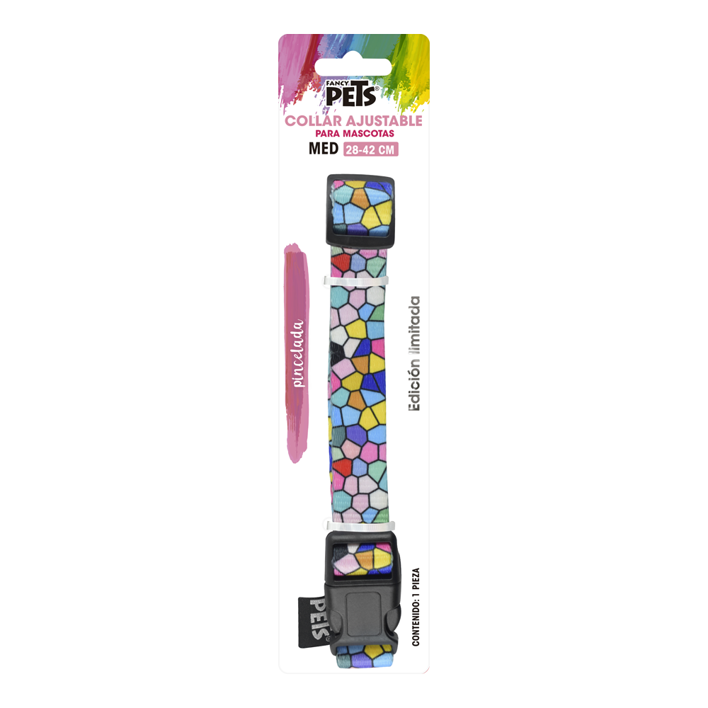 COLLAR GEO GLASS P/PERRO GALERIA FANCY PETS